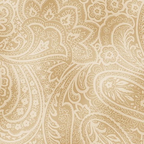 Wide Back-Radiant Paisley-wheat